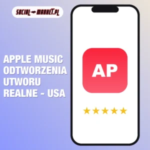 Apple Music odtworzenia utworu realne - USA, social-market.pl