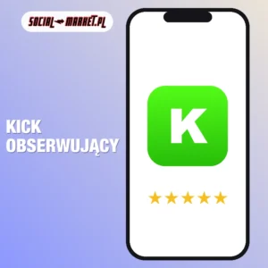 Kick obserwujący, social-market.pl