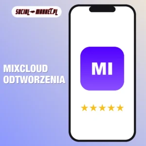 MixCloud odtworzenia, social-market.pl