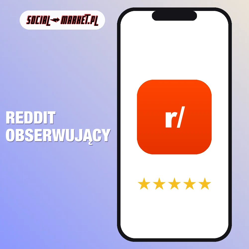 Reddit obserwujący 1 Reddit obserwujący, social-market.pl