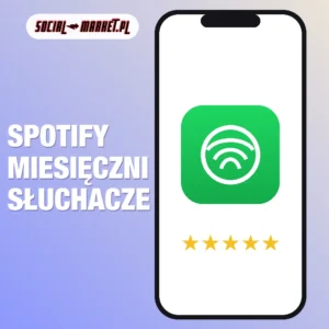 Spotify miesięczni słuchacze, social-market.pl