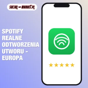 Spotify realne odtworzenia utworu - europa, social-market.pl