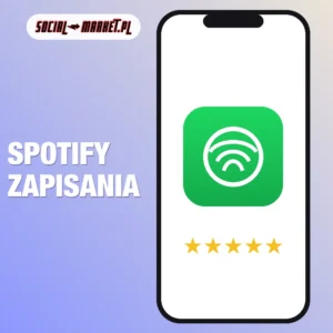 Spotify zapisania (utwór/album/odcinek), social-market.pl