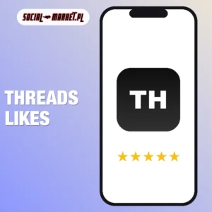 Threads likes, social-market.pl