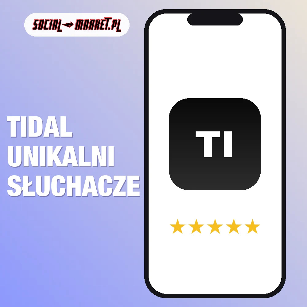 Tidal unikalni słuchacze 1 Tidal unikalni słuchacze, social-market.pl