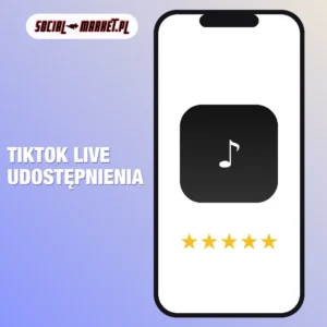 TikTok live udostępnienia, social-market.pl