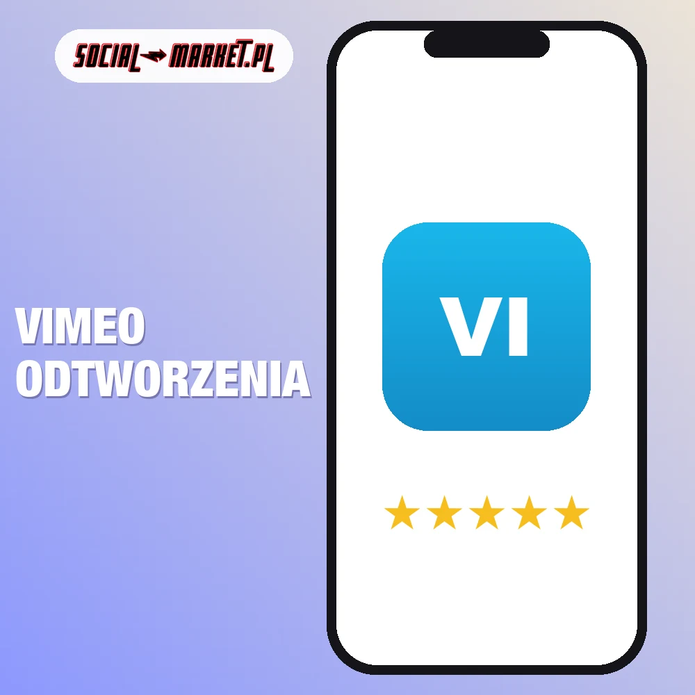 Vimeo odtworzenia 1 Vimeo odtworzenia, social-market.pl