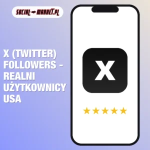 X (twitter) followers - realni użytkownicy USA, social-market.pl