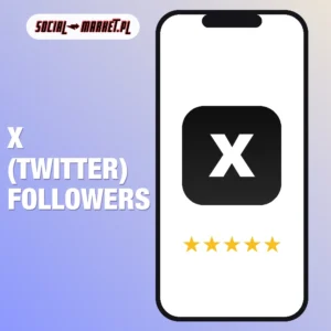 X (twitter) followers, social-market.pl