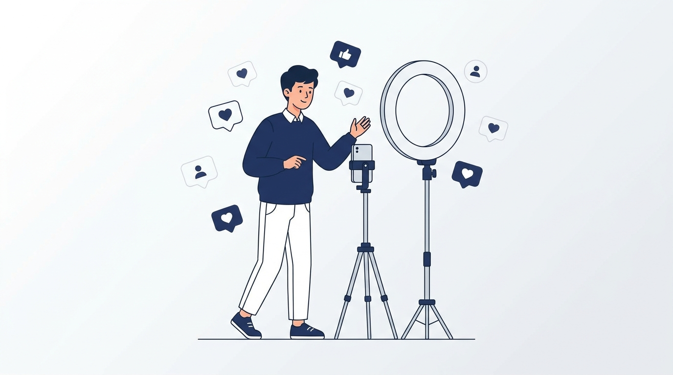 Kim jest influencer i ile zarabia? Kompletny poradnik 4 Influencer tworzący treści w mediach społecznościowych