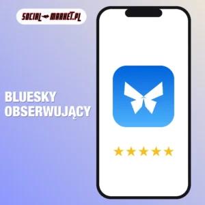 Bluesky obserwujący, social-market.pl