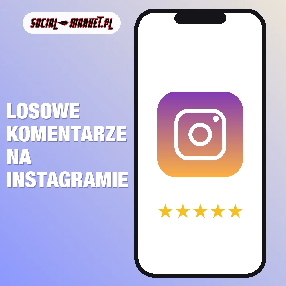Losowe komentarze na Instagramie 1 Losowe komentarze na Instagramie, social-market.pl