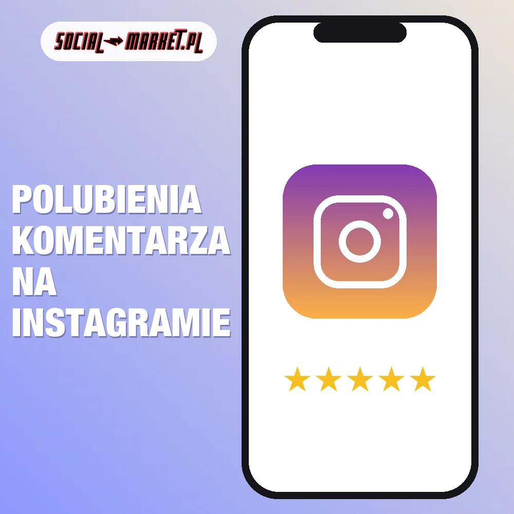 Polubienia komentarza na Instagramie 1 Polubienia komentarza na Instagramie, social-market.pl
