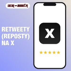 Retweety (reposty) na X, social-market.pl