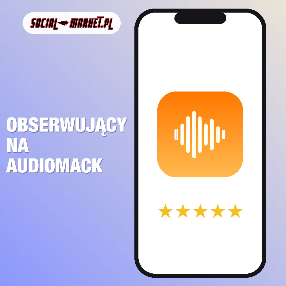 Obserwujący na Audiomack 1 Obserwujący na Audiomack, social-market.pl