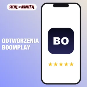 Odtworzenia Boomplay, social-market.pl