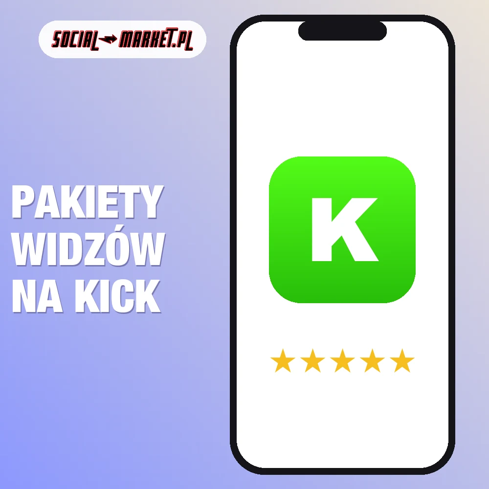 Pakiety widzów na Kick 1 Pakiety widzów na Kick, social-market.pl