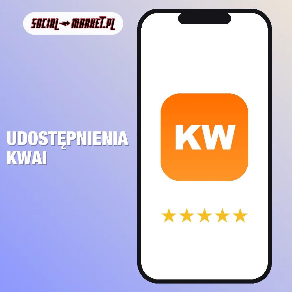 Udostępnienia Kwai 1 Udostępnienia Kwai, social-market.pl