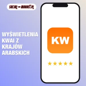 Wyświetlenia Kwai z krajów arabskich, social-market.pl