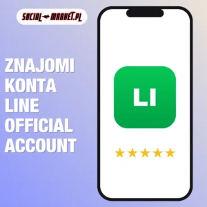 Znajomi konta LINE Official Account, social-market.pl