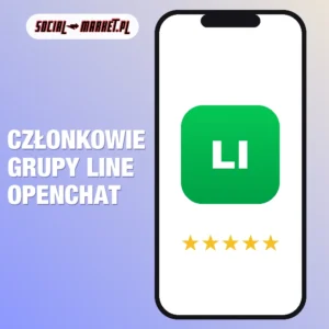 Członkowie grupy LINE OpenChat, social-market.pl