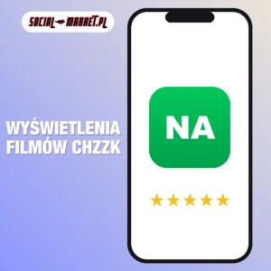 Wyświetlenia filmów Chzzk (Naver), social-market.pl