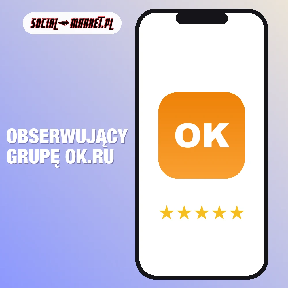 Obserwujący grupę OK.ru 1 Obserwujący grupę OK.ru, social-market.pl