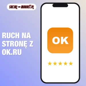 Ruch na stronę z OK.ru, social-market.pl