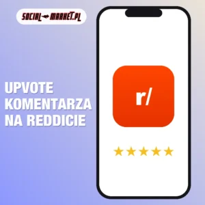 Upvote komentarza na Reddicie, social-market.pl