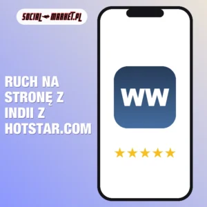 Ruch na stronę z Indii z Hotstar.com, social-market.pl
