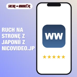 Ruch na stronę z Japonii z nicovideo.jp, social-market.pl