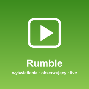 Widzowie transmisji na Rumble (1 godzina)