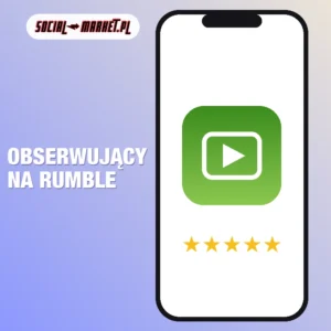Obserwujący na Rumble, social-market.pl