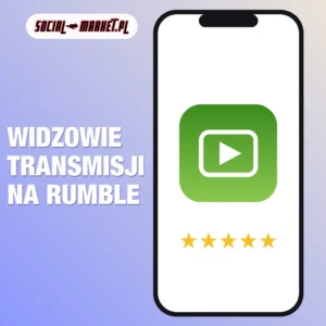 Widzowie transmisji na Rumble (1 godzina), social-market.pl
