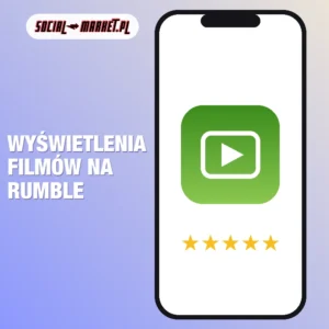 Wyświetlenia filmów na Rumble, social-market.pl
