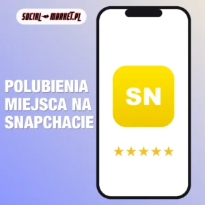 Polubienia miejsca na Snapchacie, social-market.pl