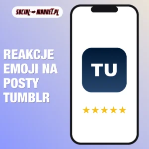 Reakcje emoji na posty Tumblr, social-market.pl