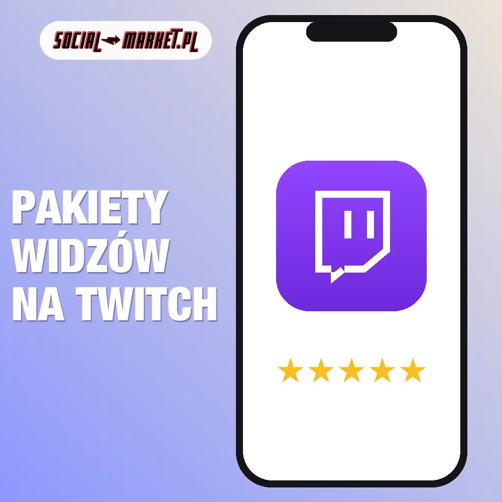 Pakiety widzów na Twitch 1 Pakiety widzów na Twitch, social-market.pl