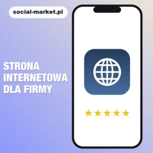 Strona internetowa dla firmy, social-market.pl