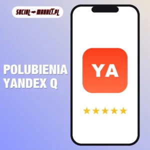 Polubienia Yandex Q, social-market.pl
